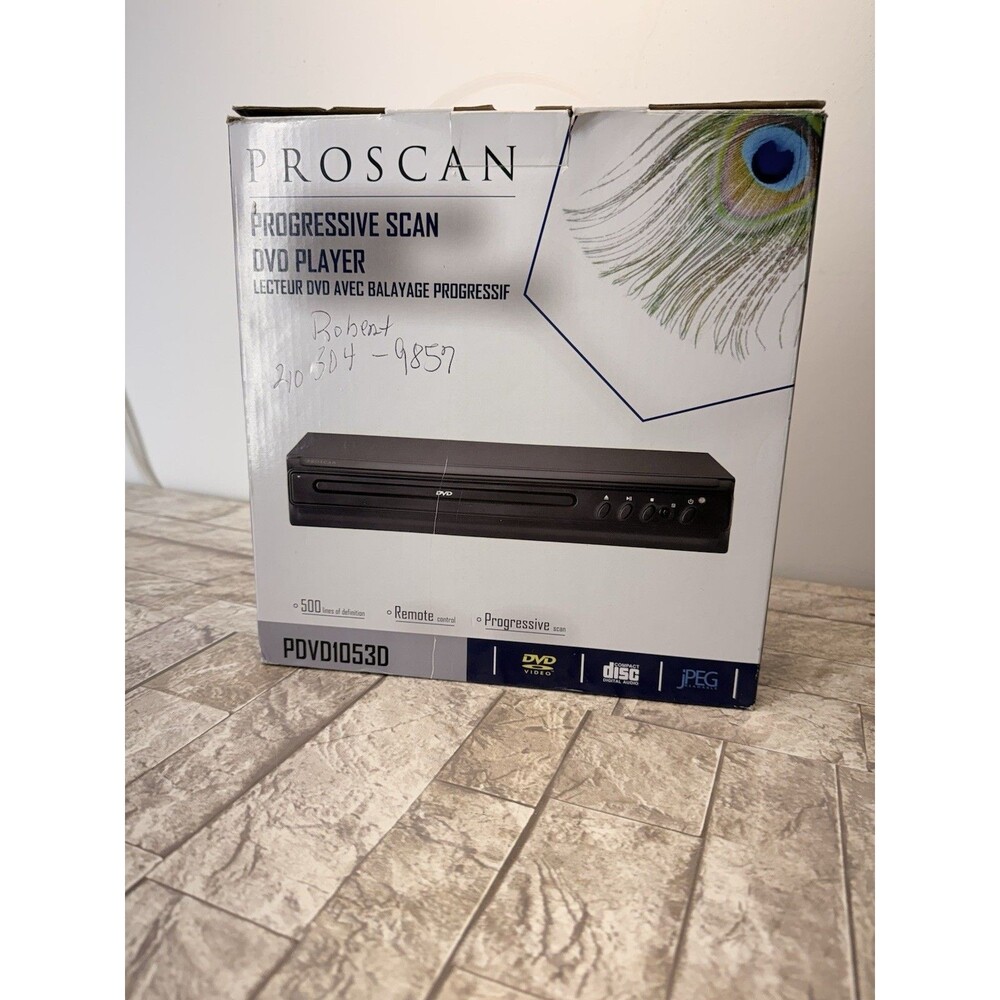 New In Box Proscan Progressive Scan DVD Player PDVD 10530 - Picture 5 of 8